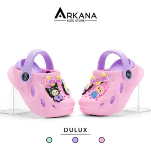 NEW DULUX - Sandal Baby Girl's Model Baim Dengan karakter Labubu 1-3 Tahun Andrian Kids store Perempuan