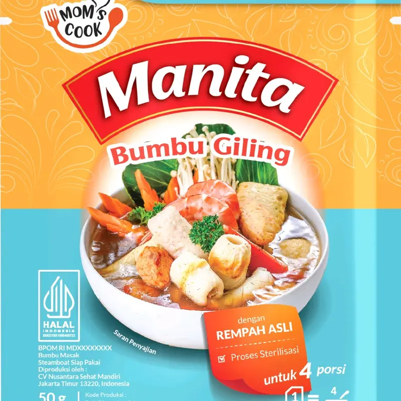 MANITA BUMBU NASI GORENG DAN BUMBU MASAK Instan masakan rumahan 1