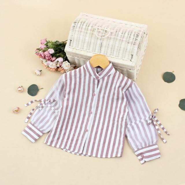 Product Introduction of 3-12 TAHUN KEMEJA ANAK OVERSIZE ORGANZA KEMEJA ANAK MOTIF SALUR Fashion 10