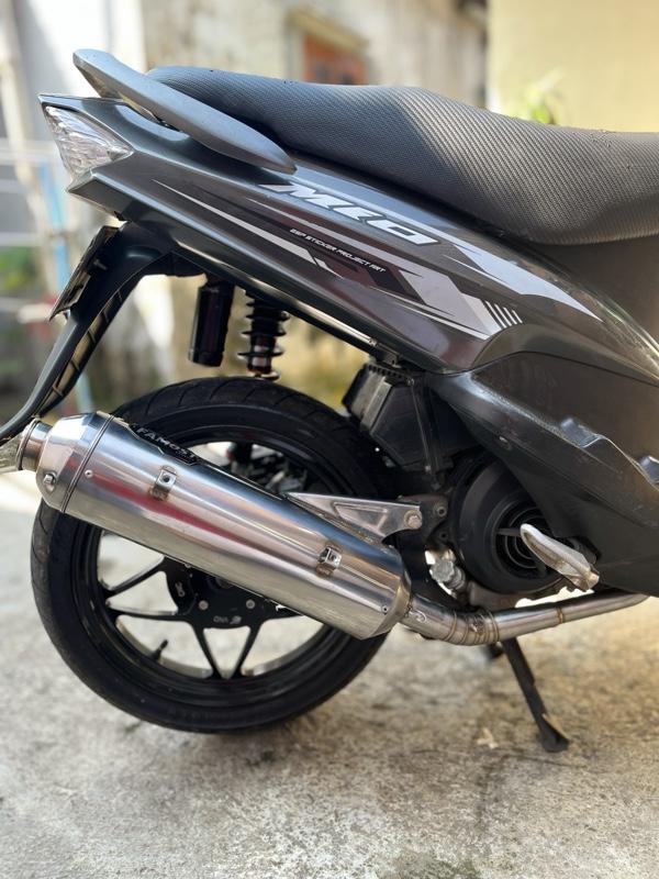 Knalpot mio stainlesss | mio sporty| knalpot famost| mio 5TL | knalpot racing | motorcycle