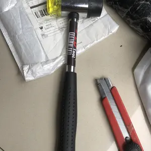 JLD Palu Karet Double-Faced Soft Rubber Hammer 25/30/35/40mm untuk Keramik Granit dengan Desain Elegan dan Gagang Ergonomis