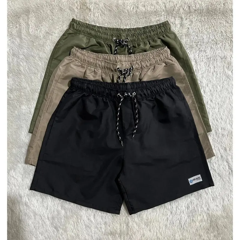Celana Pendek Boardshort PAKET 4PCS Distro Premium Santai Lembut  Surfing Nyaman - Sport  Fit Boxer Pantai Olahraga Pria  Army Panjang 8