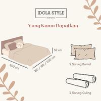 Gambar Idola Style Sprei 100 / 120 / 160 / 180 T30 cm Yarn Dyed LV-YD-5808 - 160x200x30 dari Idola Style Kota Administrasi Jakarta Utara 3 Tokopedia