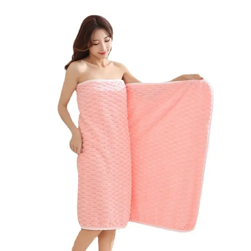 KUP- 2 PCS Handuk Microfiber Tebal TEBUS MURAH Ukuran 70 x 140 cm 6