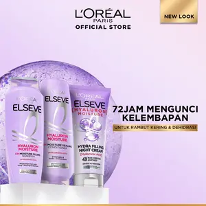 L'Oreal Paris Elseve Hyaluronic (Shampoo, Conditioner, Night Cream)