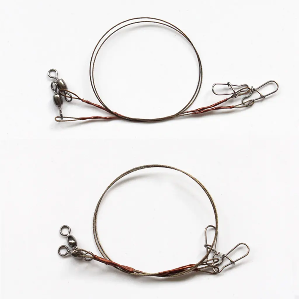 SI- Fishing Lines Wear Resistance Lightweight Fish Lines Stainless Steel Fish Lines Fishing Supplies Wear Resistance