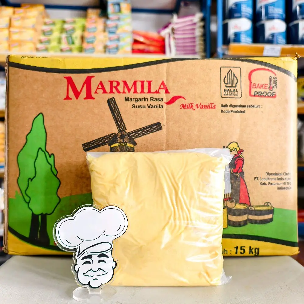 Marmila Margarine Susu 500Gr / Margarine Marmila 500Gr / Margarine Milk Vanilla 500Gr Marmila