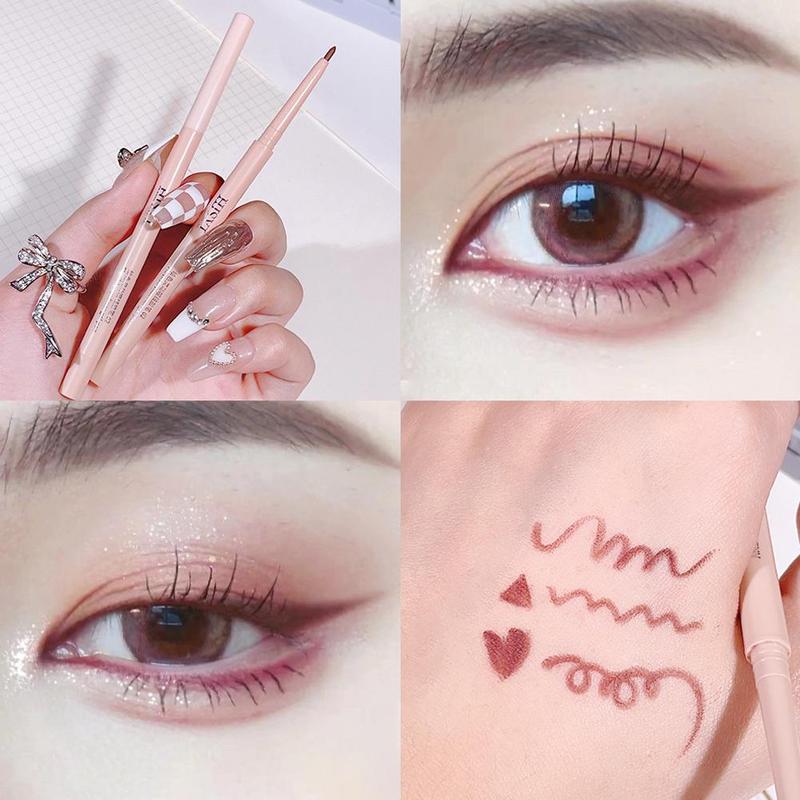 Product Introduction of 5 Colors Matte Eyeliner Gel Pen/ Waterproof Lasting Eyeliner Red Smooth Women Black Eyes K9J4 28