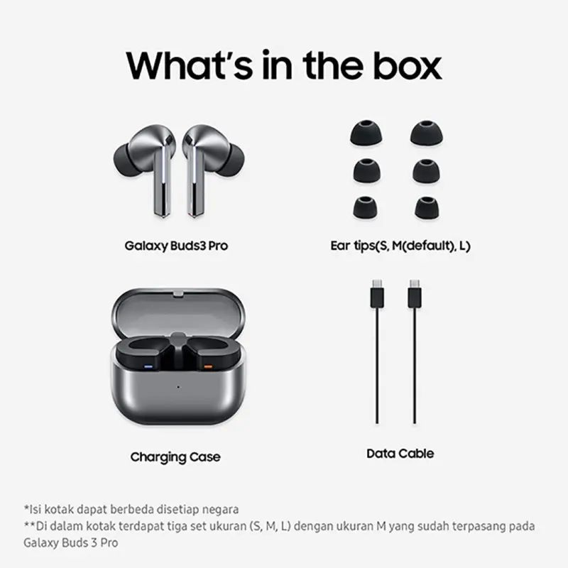 Samsung Galaxy Buds 3 pro Silver Earphone Wireless 2