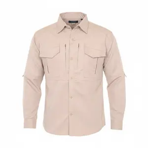 VICTO Kemeja V-Tac Lengan Panjang Workshirt Kantor Club Organisasi Casual Formal
