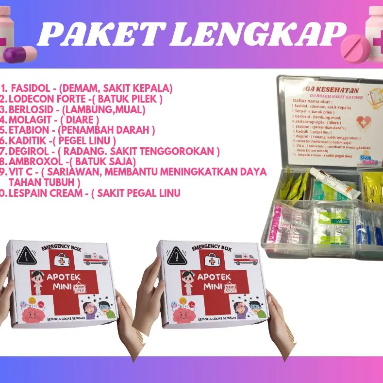 Paket Lengkap Box 6 Skat+Stiker Bisa Costem Desain Sesuka Hati