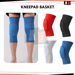 ABSPORTS - Kneepad Basket Pendek / Kneepad Leg Sleeve Pad Basketball / Alat Pelindung Lutut Pendek
