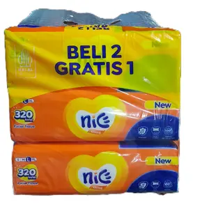 Nice Living Facial Tissue Beli 2 Gratis 1 Isi 320 Helai Halal New Tisu