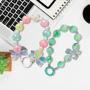 Gantungan HP Kamera Phone String Strap Beads Tali HP Bracelet Gelang Aksesoris HP Lanyard HP SM200