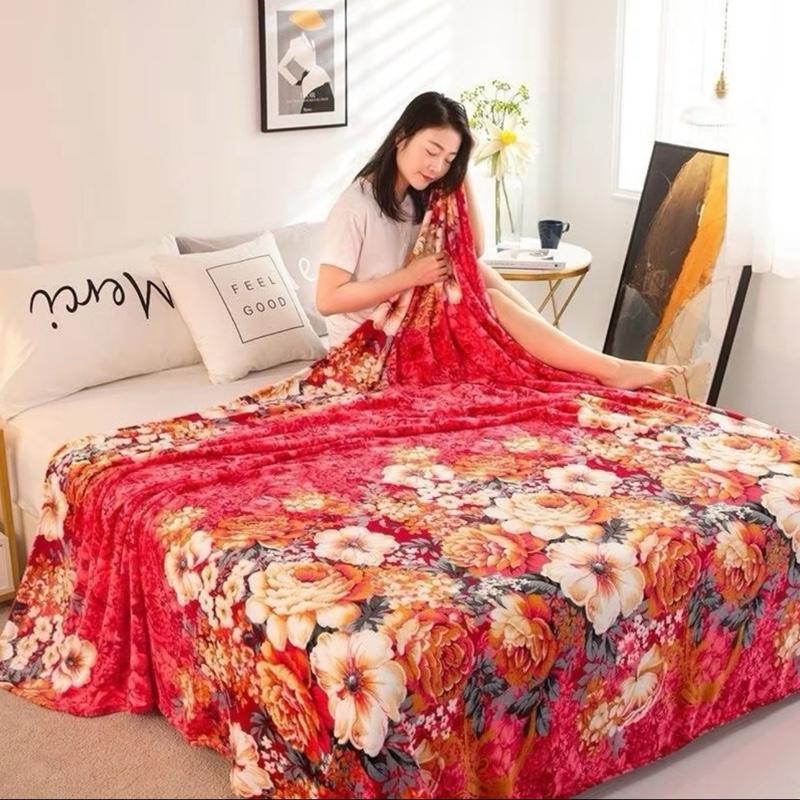 Mền tuyết Nhung 1 lớp chăn đắp mùa hè kích thước 1m6 _2m ,cân nặng thực tế 500g.