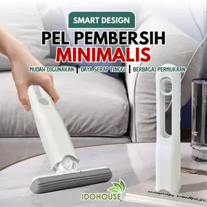 IDOHOUSE Alat Pel Mini Portable Sponge Mop Pembersih Ruangan Home car Serbaguna Kaca Dapur Westafel  S1A & S1B