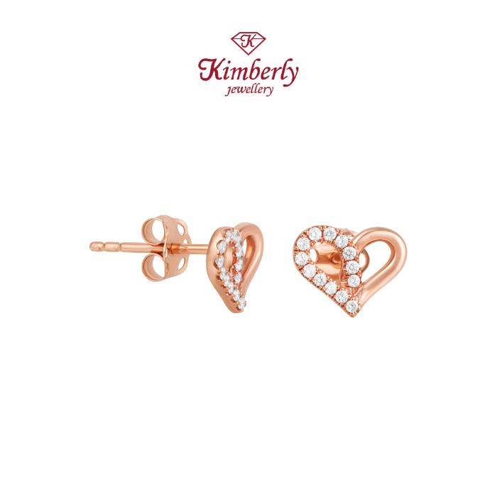 Gambar Anting Berlian Love KER1275025 - Kimberly Jewellery - Rose Gold dari Kimberly Jewellery Online Kota Administrasi Jakarta Selatan Tokopedia