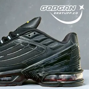 Sepatu Sneakers Olahraga Unisex TNN3 Max Black | Good Material High Quality