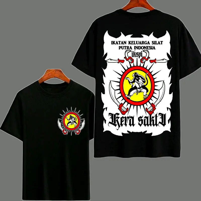 kaos distro ikspi KERA SAKTI  sedulur papat kalimo pancer / Tshirt kaos pasker ikspi terbaru High Pria Kain Katun Nyaman Keren 5
