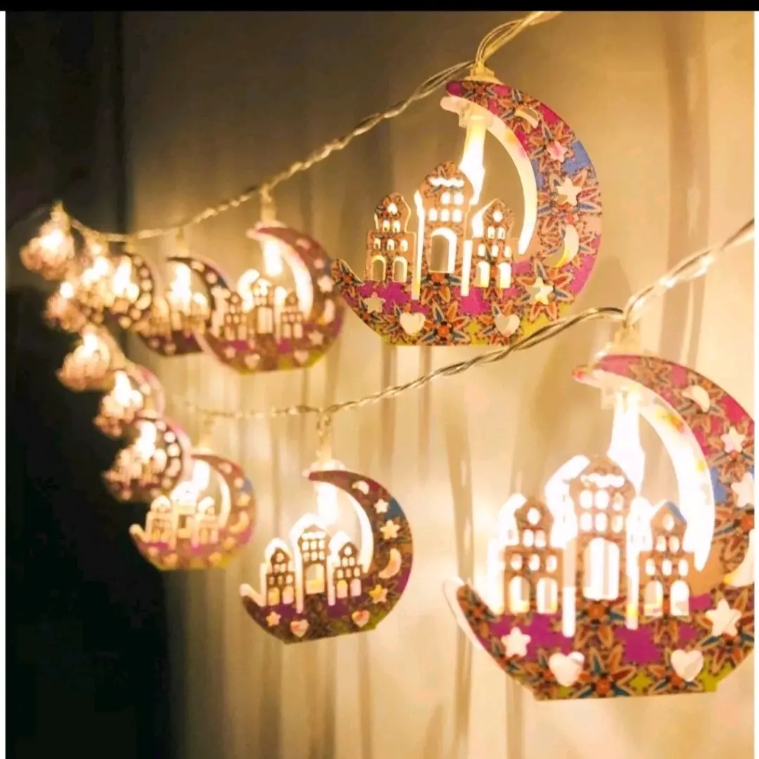 Lampu Hias Idul Fitri / Lampu Tumbler Lebaran / Hiasan Lampu Lebaran / Lampu Ramadan