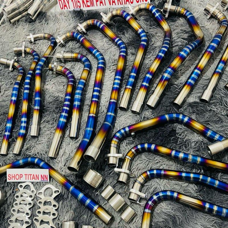 Cổ pô titan nium dầy 1li 5