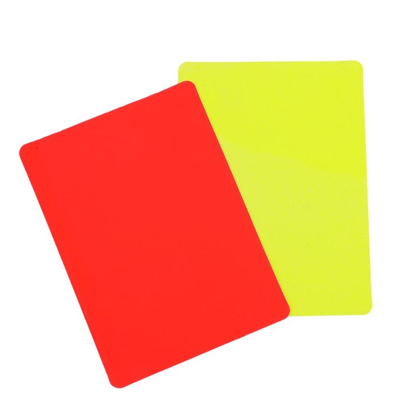 Product Introduction of 2pcs Football Referee Red and Yellow Cards for Football Matches 10