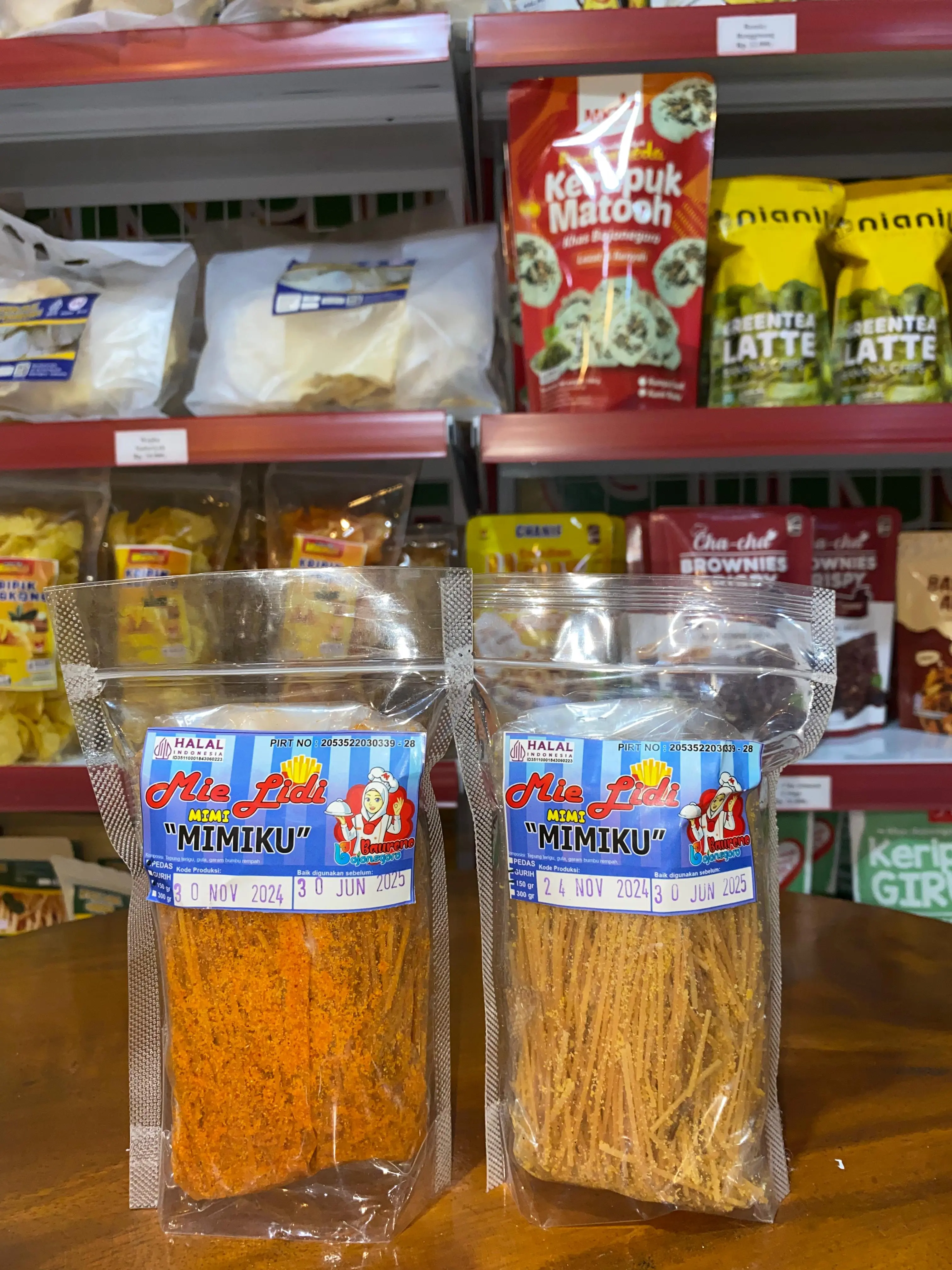 MIE LIDI MIMIKU PEDAS RENYAH 150GR