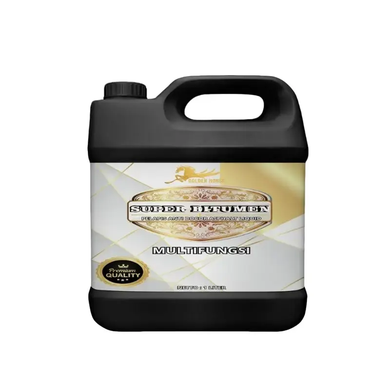 Aspal Cair Super Bitumen 1 liter - GOLDEN HORSE Kamar Paint 0