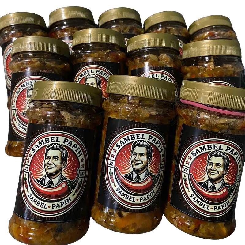 Sambal Papih Cumi Pete 200 gram penyedap 2
