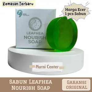Sabun Leafhea Nourish Soap 9 Bahan Aktif - Garansi Produk 100% Original