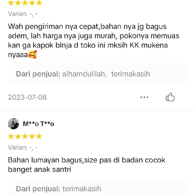Mukena Terusan Putih Polos Dewasa Standar Rayon Adem / Mukena Lajuran Jadul Dingin Mukenah Nyaman 2