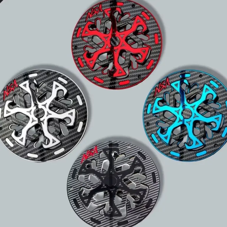 COVER KIPAS SPINER TYPE ROBOT CARBON Beat Scoopy Filano Vespa Mio Fino TUTUP PELINDUNG KIPAS AKSESORIS MOTOR Baut Motorcycle 0