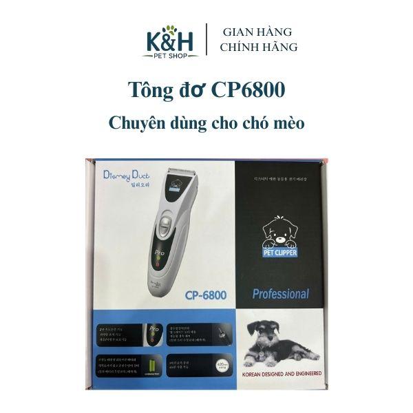  Tông Đơ máy CP-6800 - Chuyên Dụng Cắt Lông Chó Mèo 