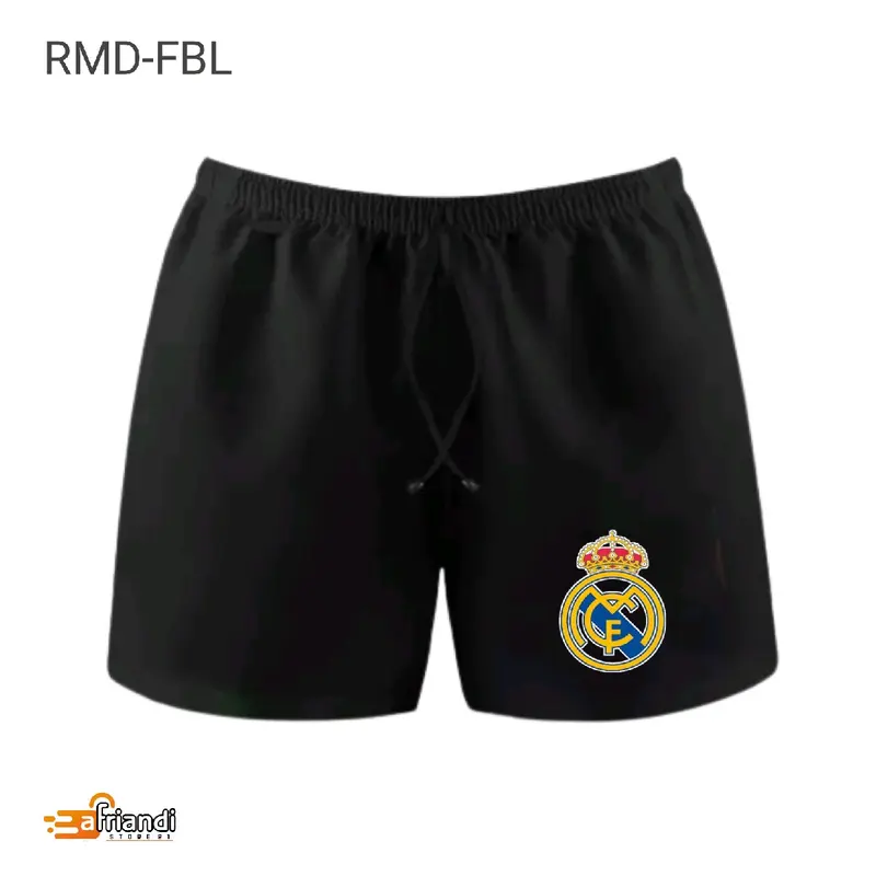 Celana boxer club Bola bawahan olahraga  kain warna ada saku jumbo Santai Hitam Putih Polos uniseks sport 5