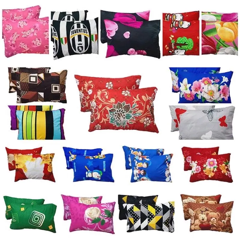 (ISI 2 PCS) SARUNG BANTAL & GULING BONITA ISI 2 pcs / Bonita Original Kain-SBB 2