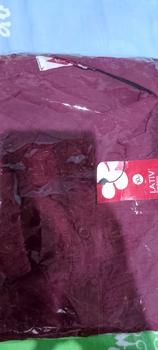 Product Review of ROSELLA BLOUSE POLO LINEN . baju Atasan Santai from m**7 0