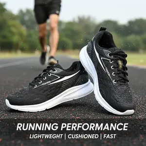 FOREXCS Sepatu  Olahraga Viral 2025! Desain Futuristik & Nyaman Dipakai Seharian Casual Sneakers Sport Shoes Kasual Hitam