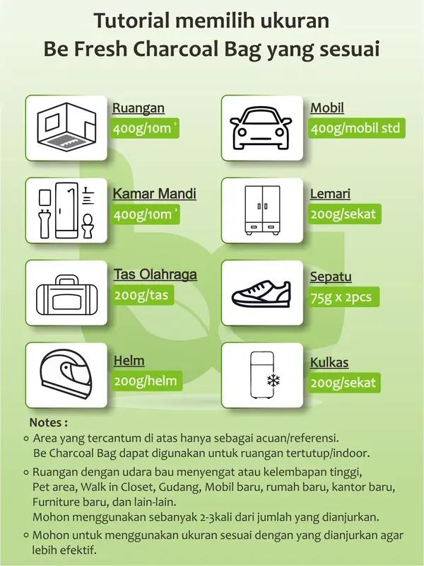 Paket 2in1 200gr pyramid BE FRESH Bamboo Charcoal Air Purifying Bag Tas Penyaring udara anti bau lembab jamur 2