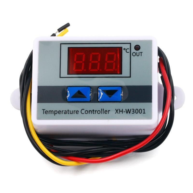 Termostat Digital XH-W3001 Pengatur Suhu Panas Alat Penetas Telur 220V / Thermostat Termostat Digital Termometer Gea Mesin Tetas Telur Full Otomatis Penetas Telur Otomatis 4