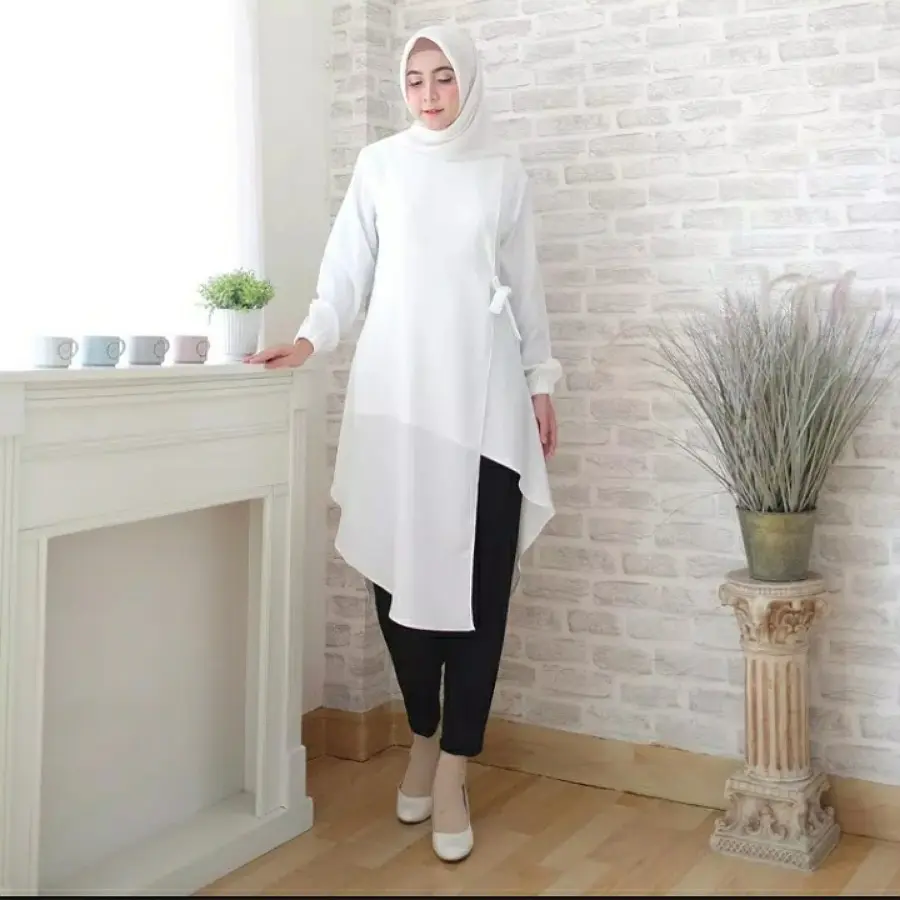 TUNIK AALIFA PRODUK TERBARU UKURAN S/M/L/XL/XXL/XXXL