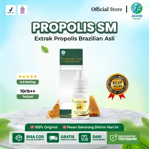 Napas Kurang Lega Pilek Berkepanjangan Hidung Tersumbat Propolis SM Brazil Ekstrak Herbal 100% Alami Tanpa Efek Samping HALAL BPOM