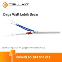 Gambar CELLKIT Elemen Solder CELLKIT 936 V22 Daya 60Watt Lebih Besar untuk Gagang Solder Cellkit 936D - Elemen 936 dari CELLKIT Kota Surabaya 1 Tokopedia