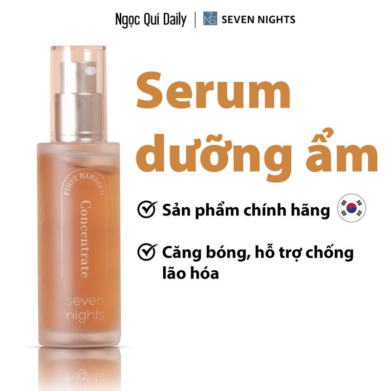 S7_ Serum Cấp ẩm Ngăn lão hoá Seven Night's First Barrier Concentrate