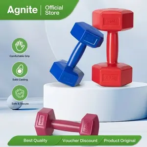 [Special Price] Agnite Barbel / Dumbel Gym Rumahan 1 2 KG ER085