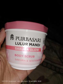 Product Review of Purbasari Lulur Mandi 200gr Body Scrub Mencerahkan Melembabkan Menyamarkan flek hitam from N**7 0