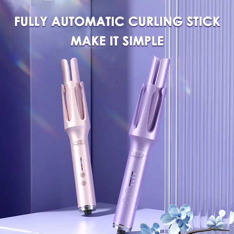 HODEKT-Automatic Iron Ceramic Hair Curler Automatic Iron Ceramic Hair Curler Hair Styling Hair Curler Roller Curiting Hair Tool Comfort Straightener