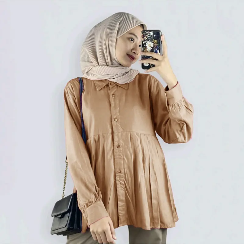 KHANZA BLOUSE / BAHAN RAYON 3