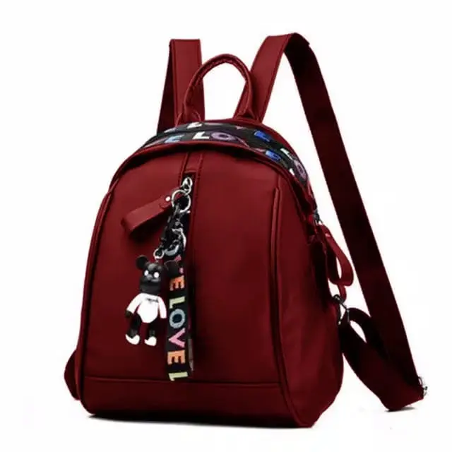 Backpack Love Maroon