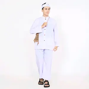 Oculamsya - Setelan Baju Pangsi Putih Dewasa Satu Set Baju + Celana Pangsi Sunda Dewasa / Baju Adat Sunda / Baju Adat Baduy / Baju Tradisional / Baju silat Terbaru Termurah Terlaris