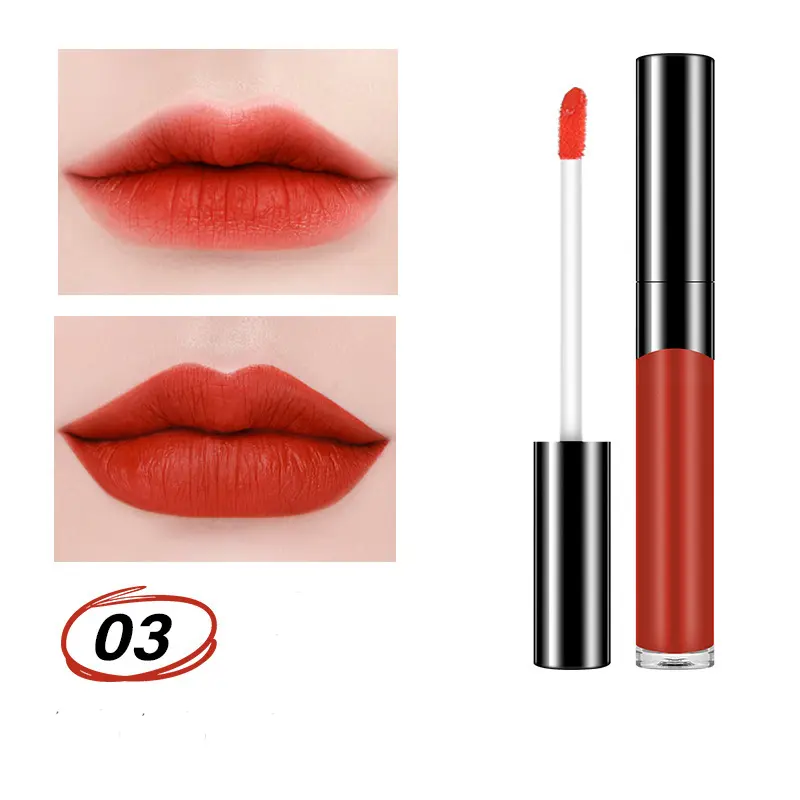 Lipstik Bright Velvet Lipglaze Waterproof - Gloss Bibir - Lipstick 3